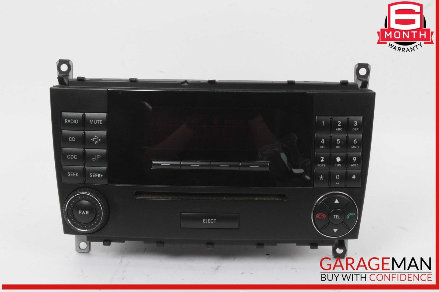 05-07 Mercedes W203 C230 C240 Radio Stereo Audio CD Player Head Unit AM FM OEM