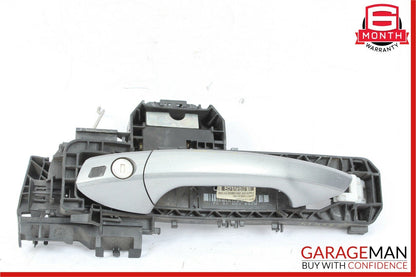 10-13 Mercedes W212 E350 Front Left Side Exterior Door Handle Assembly Silver