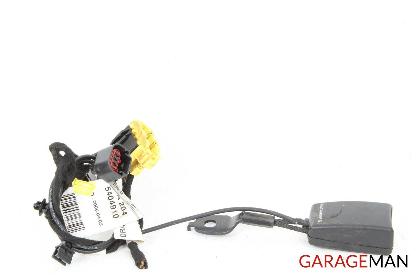 12-16 Mercedes W218 CLS500 Front Right Side Seat Belt Seatbelt Receiver Buckle