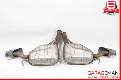 09-11 Mercedes W219 CLS550 Exhaust Muffler Mufflers Right And Left OEM