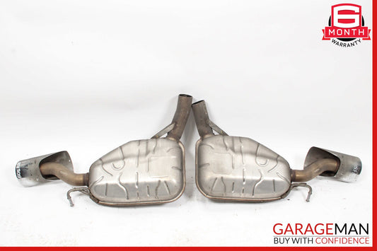 09-11 Mercedes W219 CLS550 Exhaust Muffler Mufflers Right And Left OEM