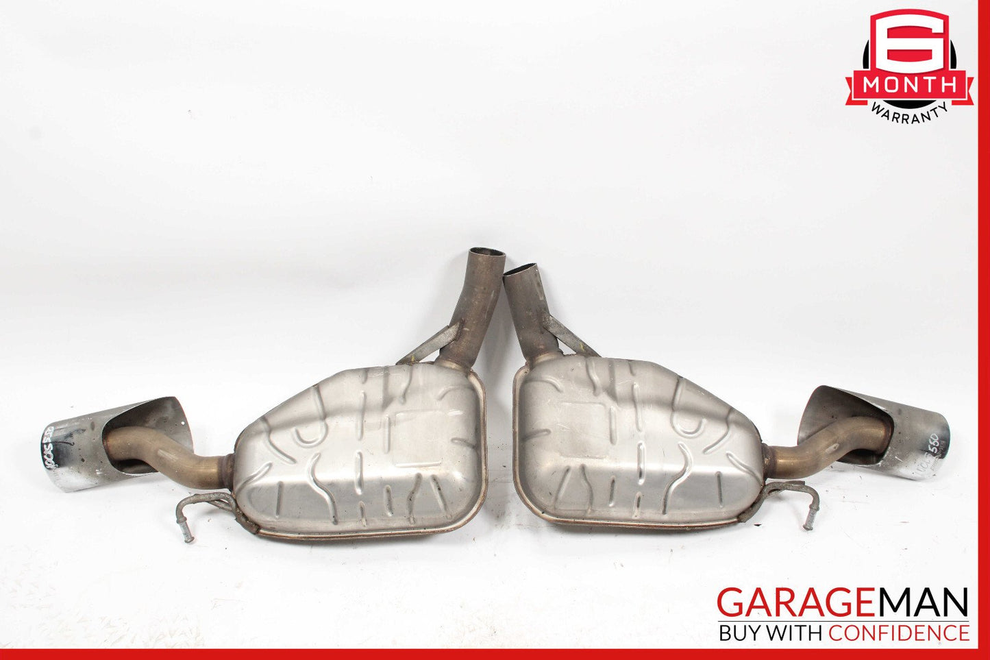 09-11 Mercedes W219 CLS550 Exhaust Muffler Mufflers Right And Left OEM