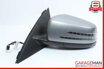 12-14 Mercedes W204 C350 C250 Front Left Side Mirror Rear View Door Silver