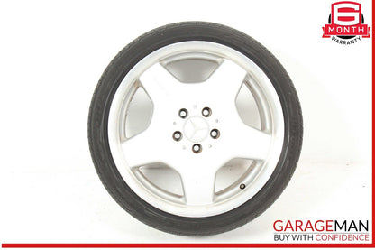 00-06 Mercedes W220 S500 CL55 AMG Rear Wheel Tire Rim 9.5x18H2 ET46 18" OEM