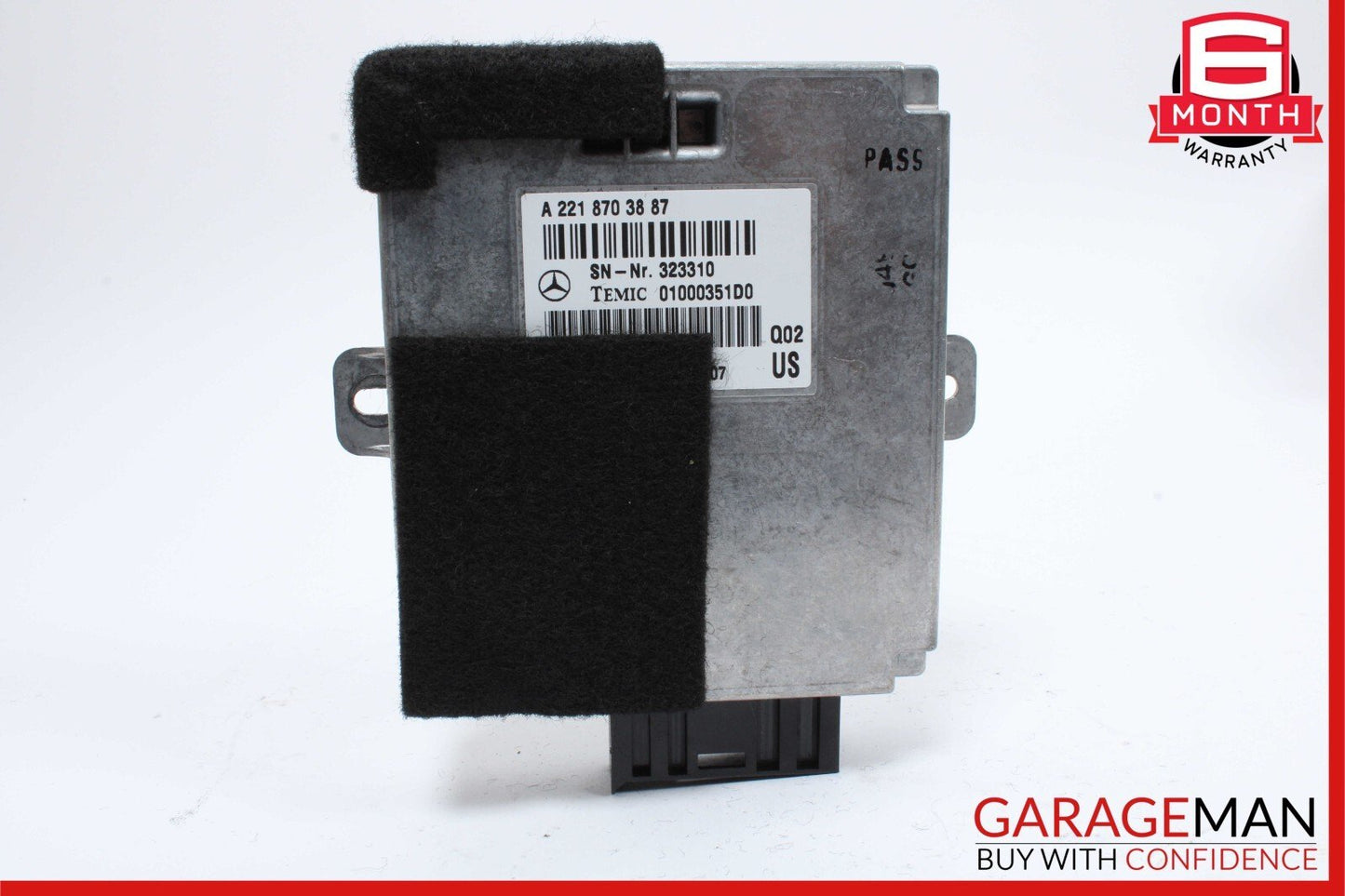07-14 Mercedes W221 S600 S63 S65 AMG Voice Language Communication Control Module