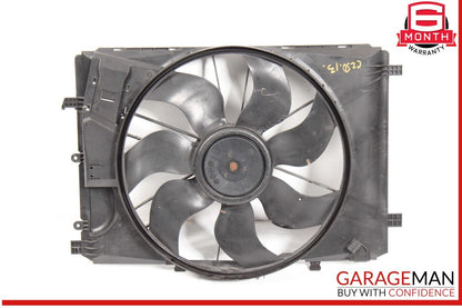 08-20 Mercedes W204 C250 E350 Engine Radiator Cooling Fan Motor Assembly OEM