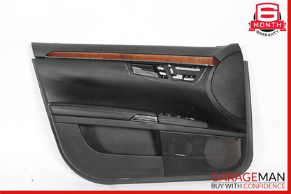 08-09 Mercedes W221 S63 AMG Front Left Driver Side Interior Door Panel OEM