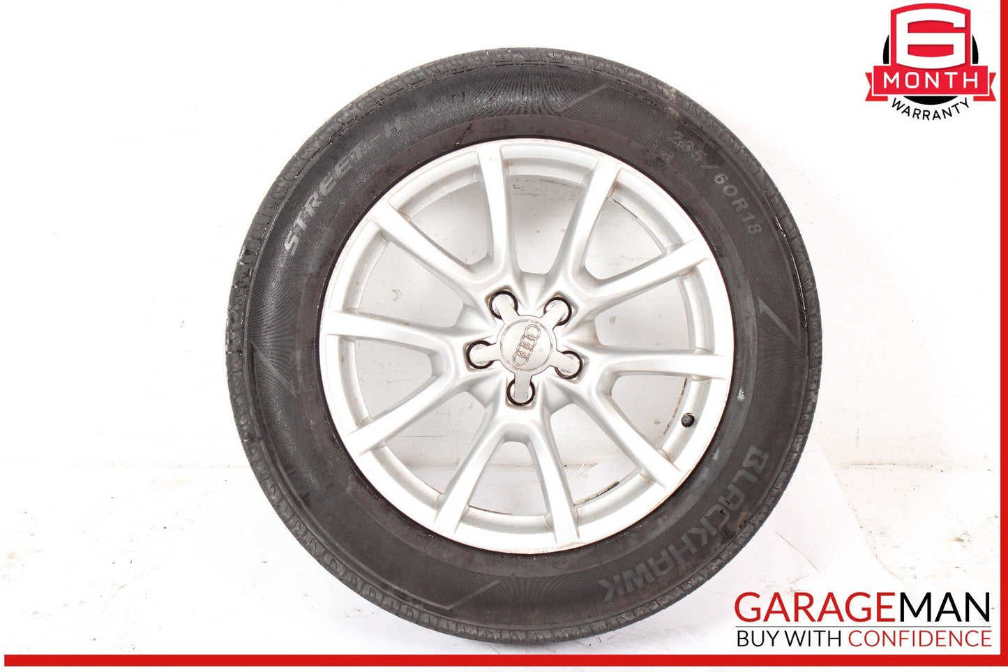 09-17 Audi Q5 Wheel Tire Rim 8J x 18H2 ET39 OEM