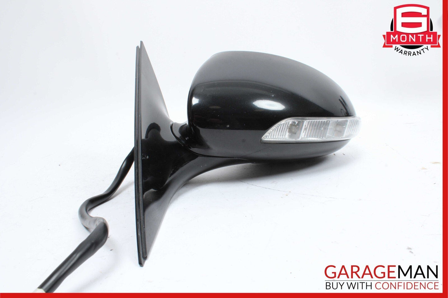 07-09 Mercedes W221 S550 S600 Front Left Driver Side Mirror Door Rear View Black