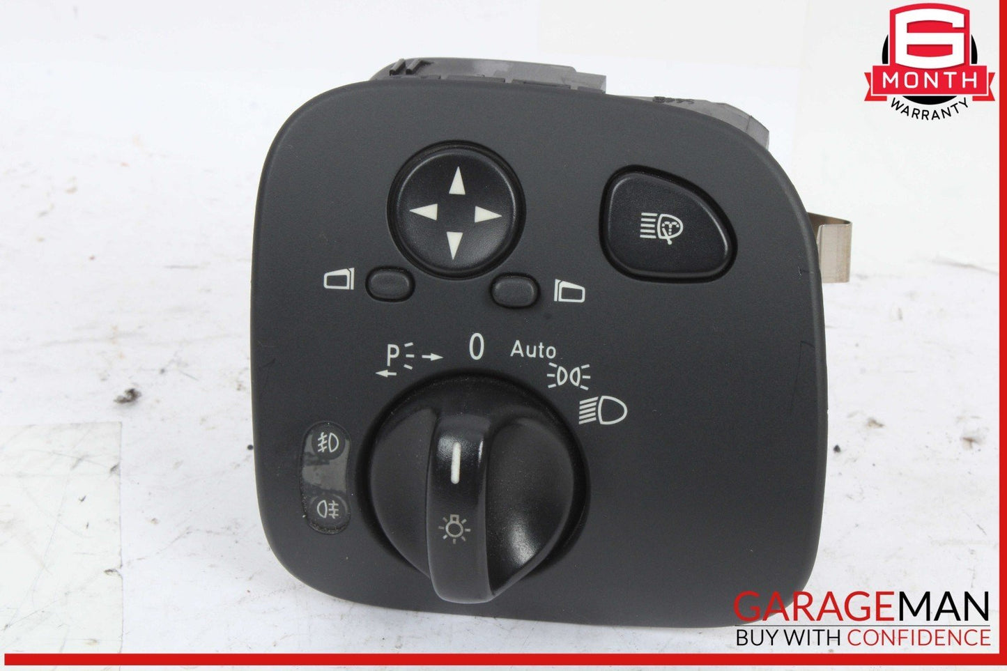 01-09 Mercedes W203 C230 Headlight Headlamp Control Switch Black 2035450904 OEM