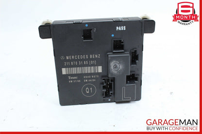 03-09 Mercedes W211 E500 E550 E320 Rear Left Side Door Controller Module Unit