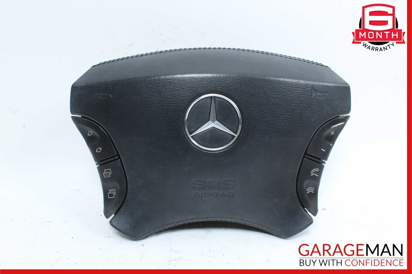 03-07 Mercedes W219 CLS550 CL55 S430 Steering Wheel Air Bag Airbag Black OEM