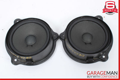 06-11 Mercedes W219 CLS500 Right & Left Side Door Sound Audio Speakers Set of 2