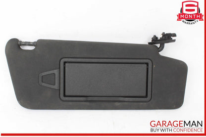 08-14 Mercedes W204 C300 C250 C350 Front Right Side Sunvisor Sun Visor Black OEM