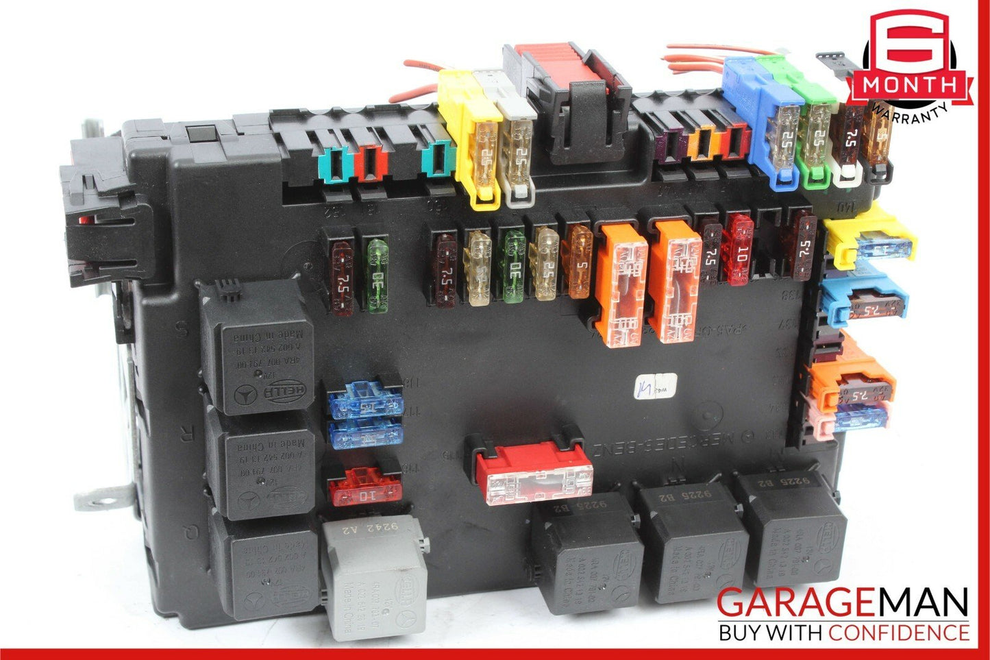 10-13 Mercedes W221 S400 S550 S63 AMG Rear Sam Fuse Relay Box Control Module