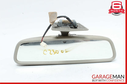 01-09 Mercedes W203 C230 C320 CLK320 Interior Top Upper Rear View Mirror Gray