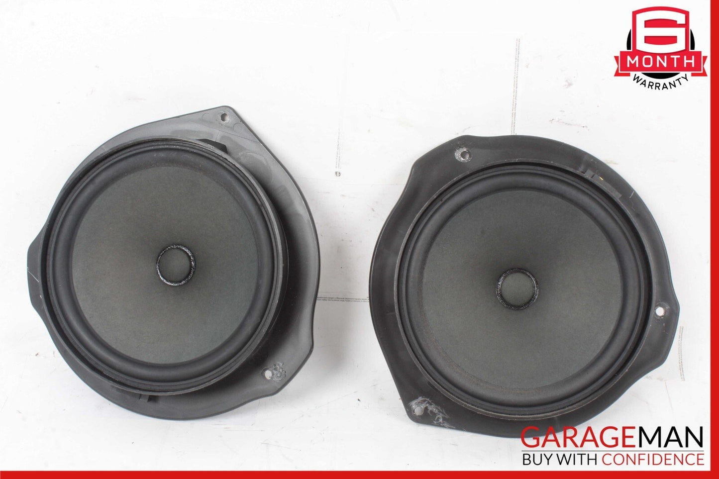 08-14 Mercedes W204 C250 Front Right & Left Door Sound Speakers Set of 2 OEM