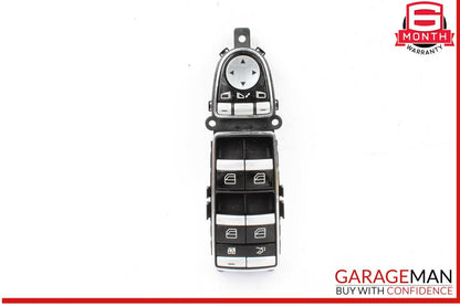 09-13 Mercedes W221 S550 S600 Front Left Side Window Control Switch Black OEM