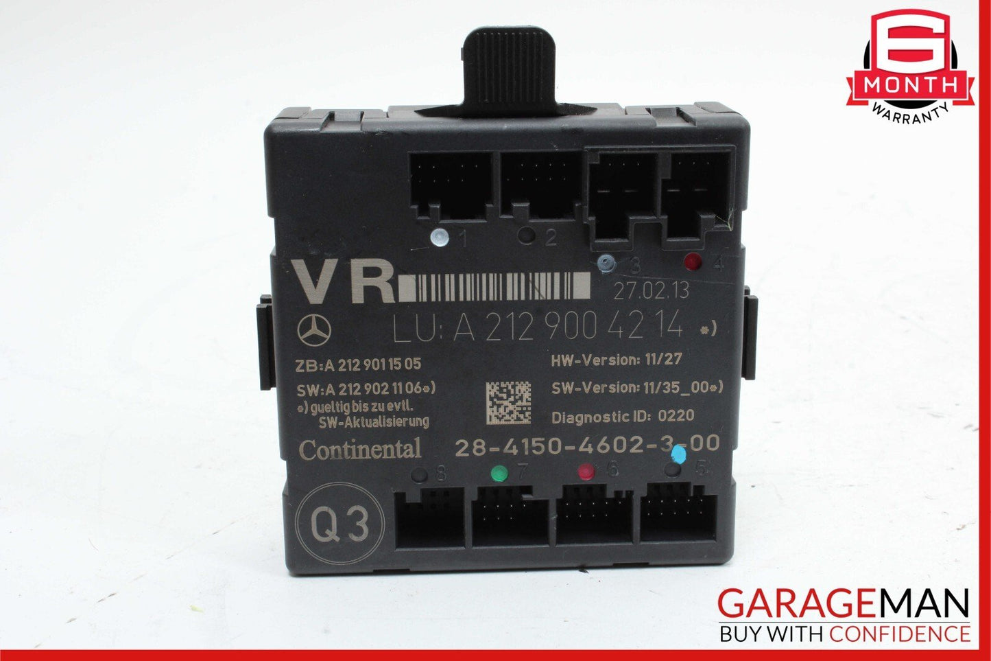 08-18 Mercedes X204 GLK250 C250 Front Right Side Door Controller Module Unit