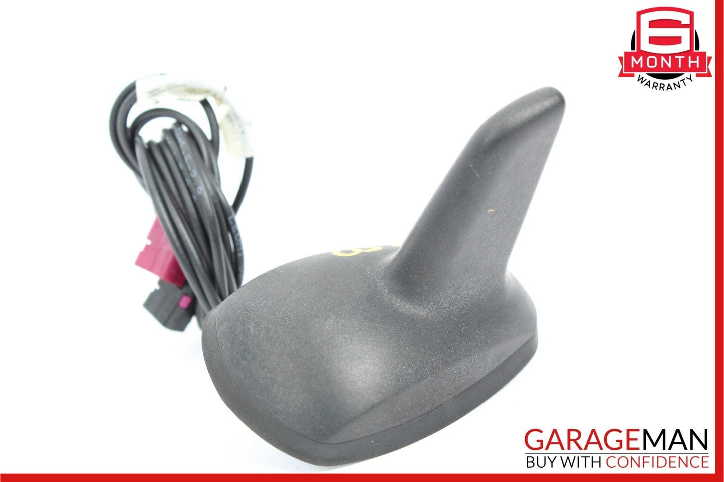 08-14 Mercedes W204 C250 C63 AMG Top Roof Shark Fin GPS Radio Antenna Black OEM