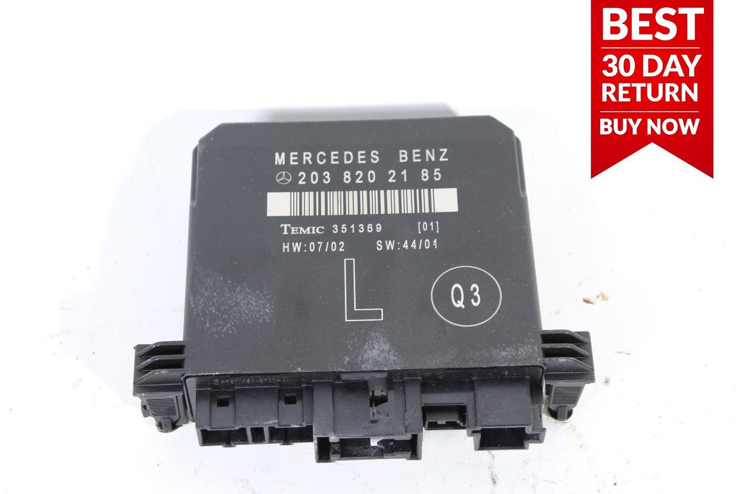 01-07 Mercedes W203 C230 Rear Left Driver Side Door Control Module Unit A49 OEM