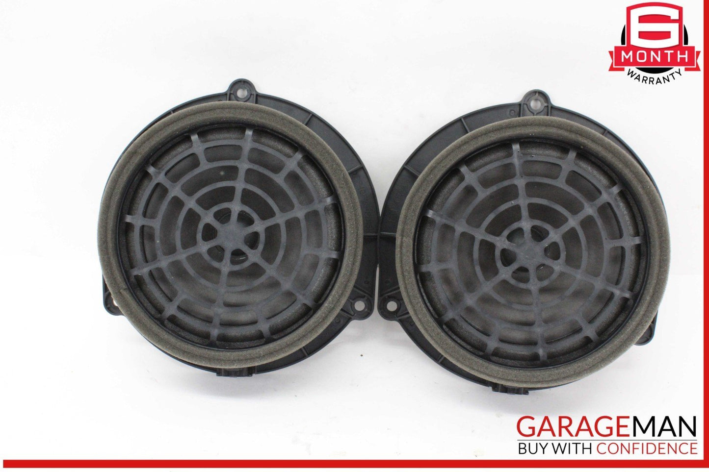 12-18 Audi A6 A7 Rear Left and Right Side Door Audio Sound Speaker Set OEM