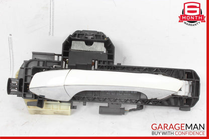 14-16 Mercedes W212 E350 E400 Rear Left Exterior Door Handle Keyless Go OEM