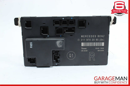 03-09 Mercedes W211 E55 AMG E550 Front Right Passenger Door Control Module OEM