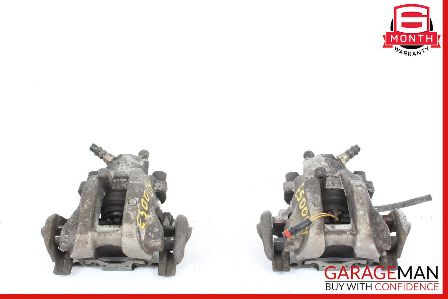 03-11 Mercedes W211 E500 CLS550 E550 Rear Brake Calipers Left and Right Set OEM