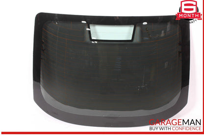 08-18 Maserati GranTurismo M145 Rear Windshield Wind Shield Back Glass Black OEM