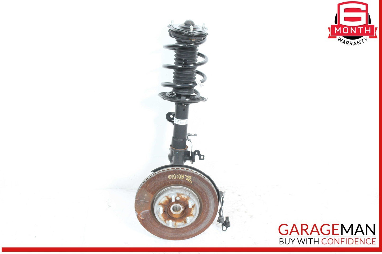 18-22 Honda Accord Front Left Side Spindle Knuckle Hub w/ Shock Strut Assembly
