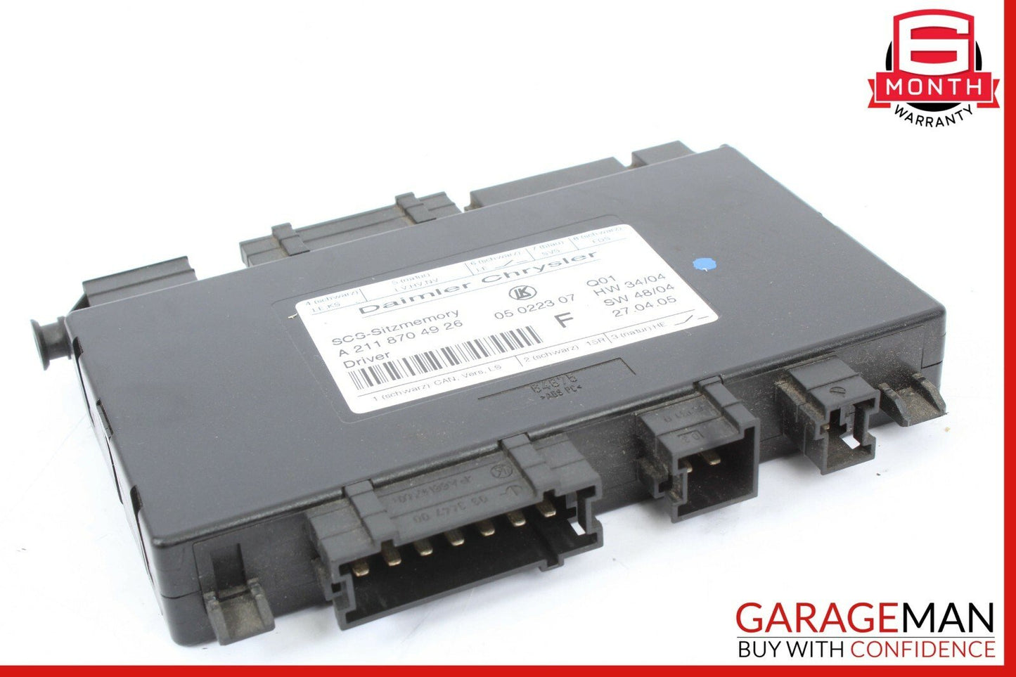 03-11 Mercedes W251 R500 E350 CLS500 Front Left Side Under Seat Control Module
