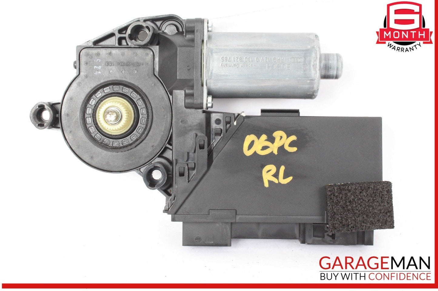 03-10 Porsche Cayenne 955 957 Rear Left Driver Side Window Regulator Motor OEM