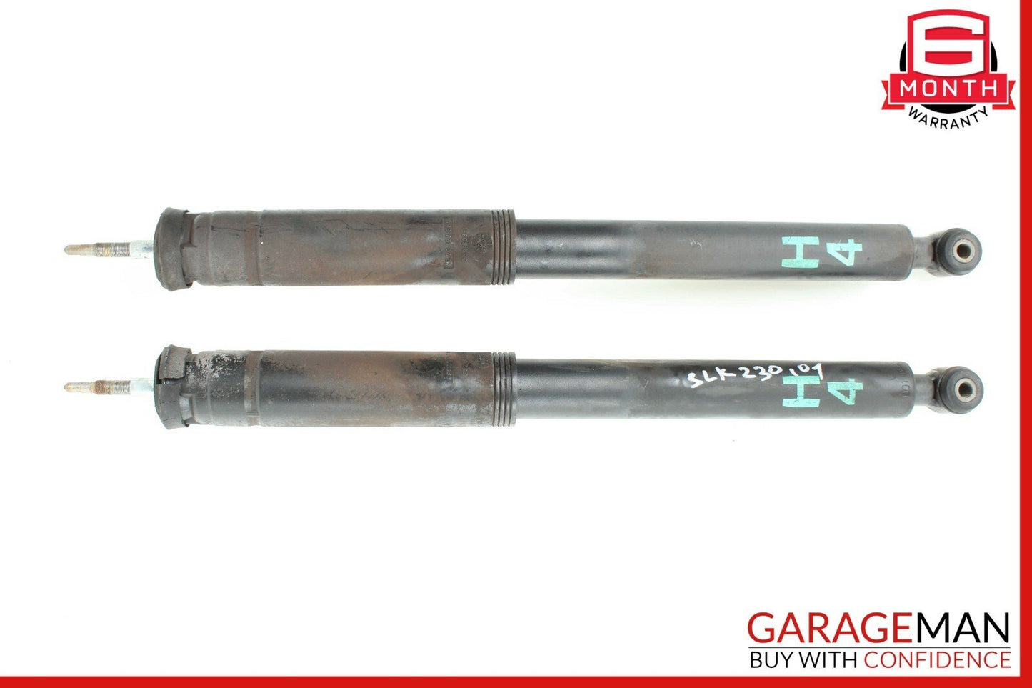 97-04 Mercedes R170 SLK320 Rear Right & Left Side Shock Absorber Strut Set