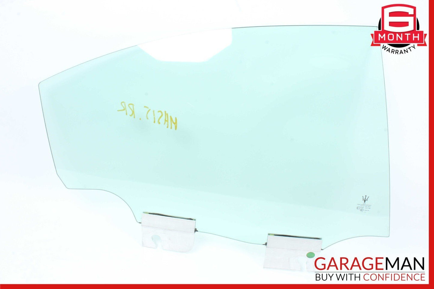 14-22 Maserati Ghibli M157 S Rear Right Side Door Window Glass OEM
