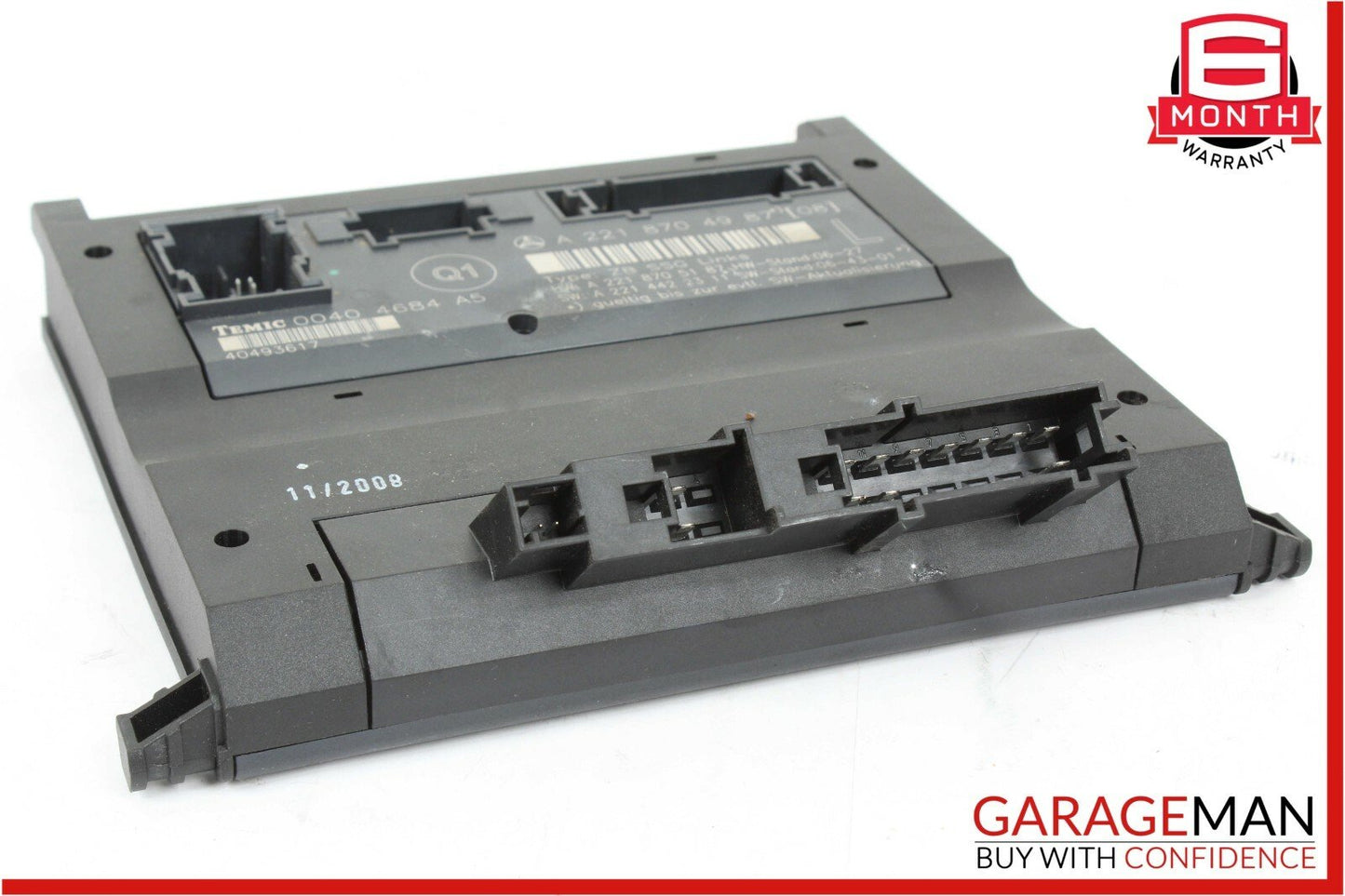 07-13 Mercedes W221 S63 AMG S550 Front Left Under Seat Controller Module