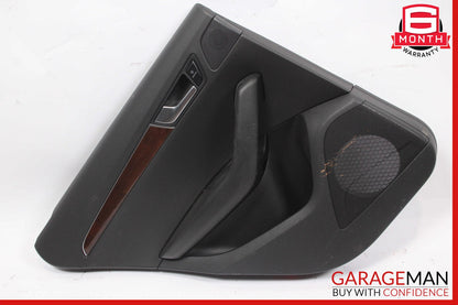 09-12 Audi Q5 Rear Left Driver Side Interior Door Panel OEM