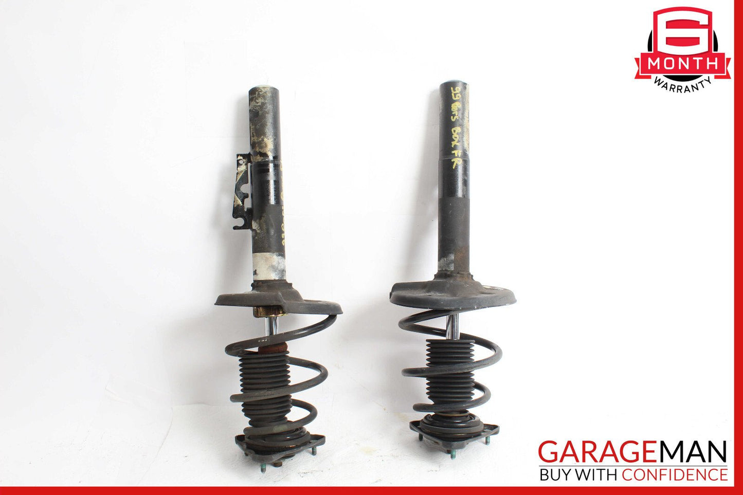 97-04 Porsche Boxster 986 Front Right & Left Shock Absorber Spring Strut Set OEM