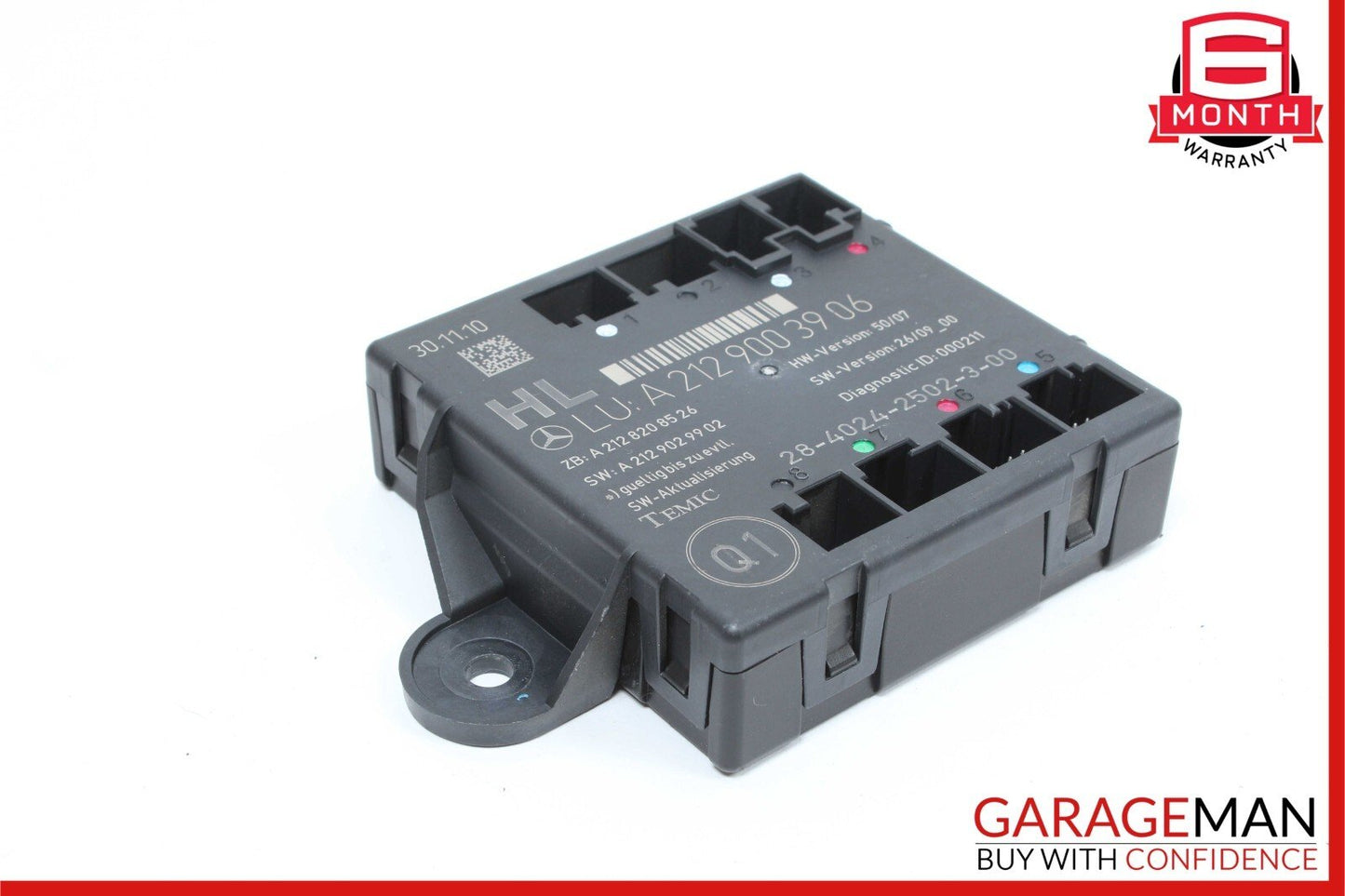 08-18 Mercedes W212 E350 CLS550 Rear Left Side Door Control Module OEM