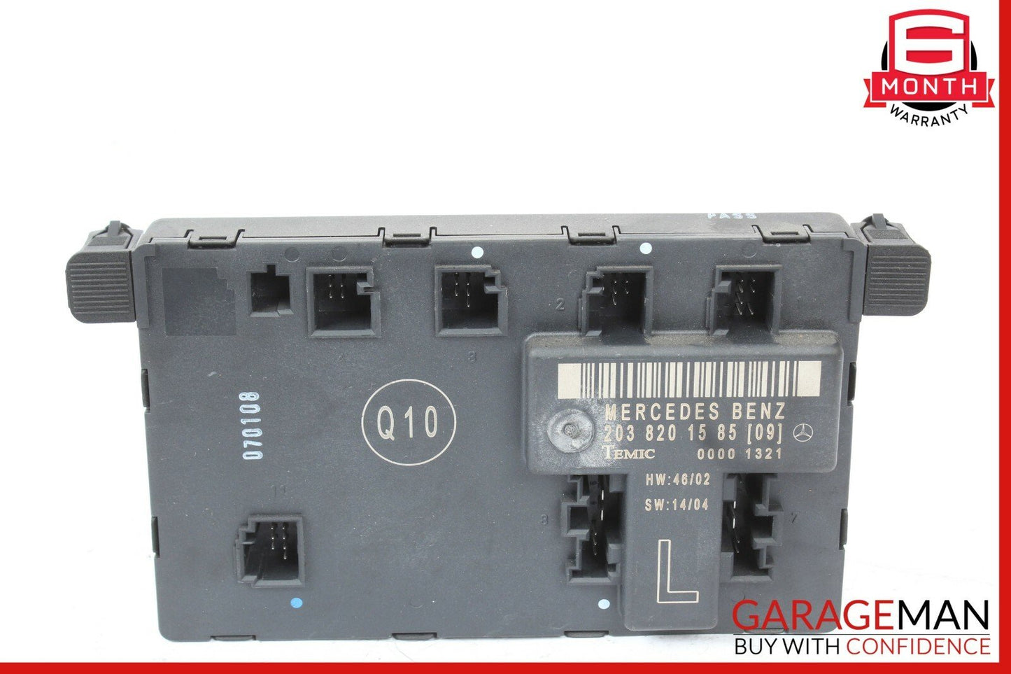 01-07 Mercedes W203 C230 C240 C320 Front Left Side Door Control Module Unit