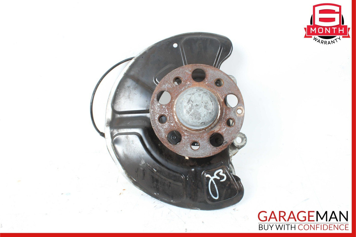 10-16 Mercedes W212 E350 E250 Front Left Spindle Knuckle Hub Bearing RWD OEM