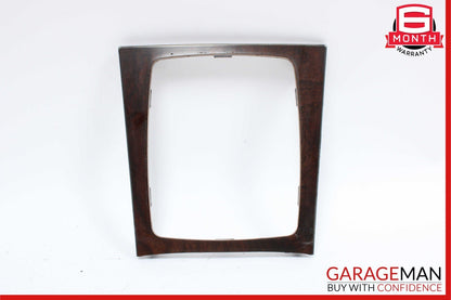 08-15 Mercedes W204 C250 C300 C350 Center Console Shift Shifter Bezel Trim Wood