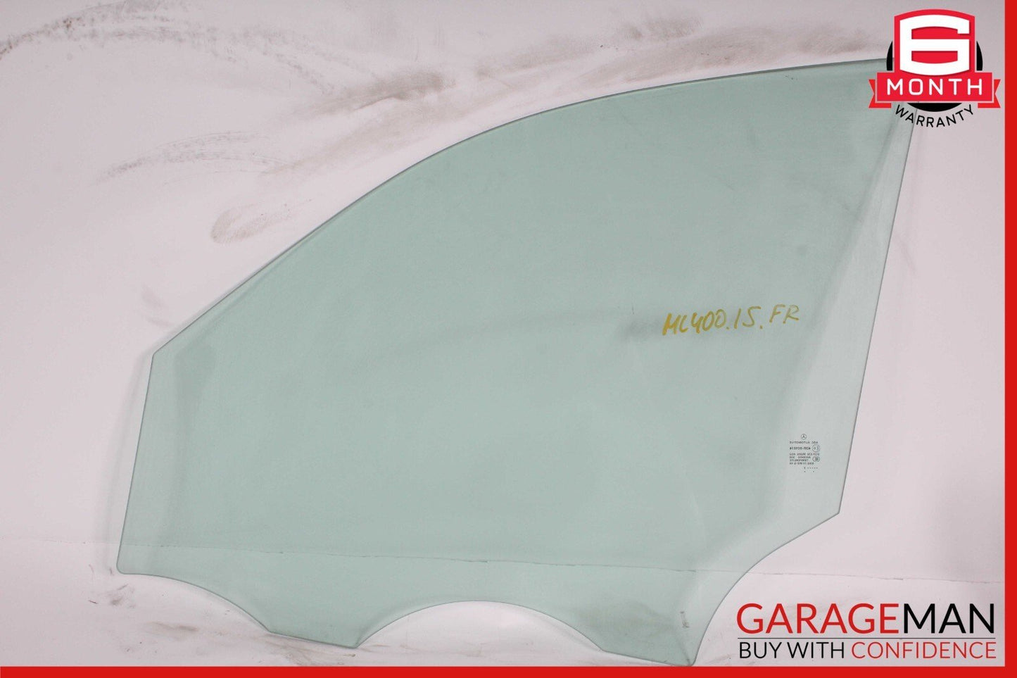12-19 Mercedes X166 GL450 ML400 GLE43 AMG Front Right Door Window Glass Clear