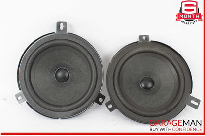 14-18 Maserati Quattroporte Front Door Sound Audio Speaker Set of 2 Pc OEM