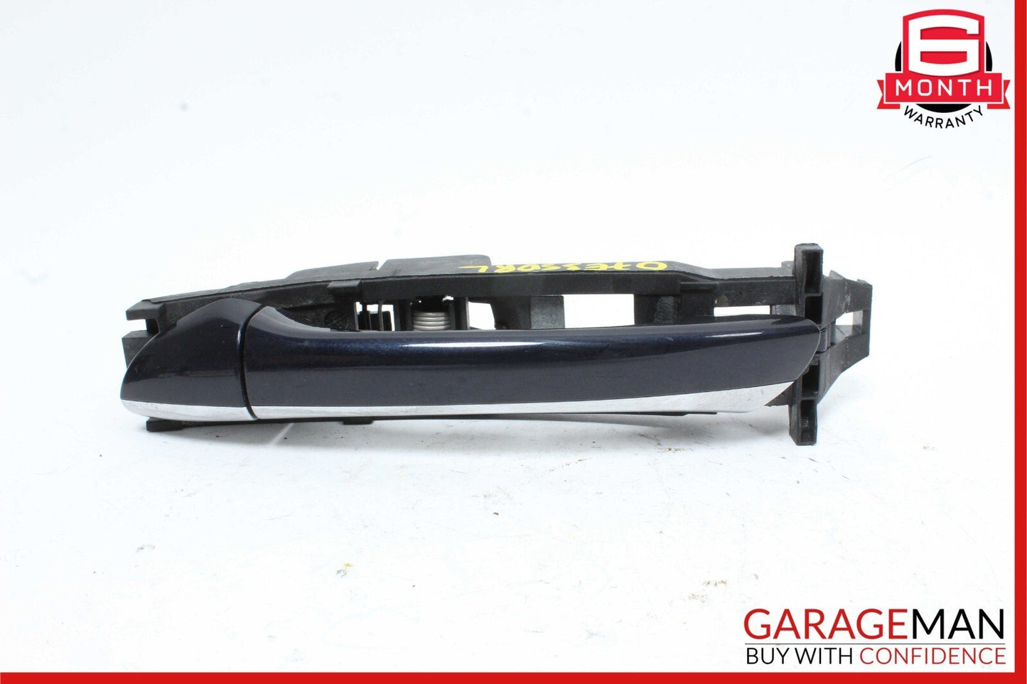 03-09 Mercedes W211 E350 E550 Rear Left Exterior Door Handle Tanzanite Blue