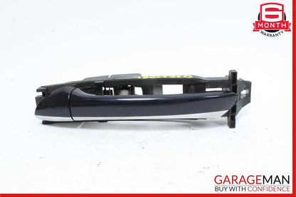 03-09 Mercedes W211 E350 E550 Rear Left Exterior Door Handle Tanzanite Blue