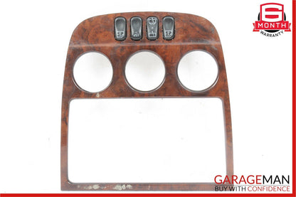02-05 Mercedes W163 ML320 ML500 Enter Console Panel Trim Bezel Wood OEM