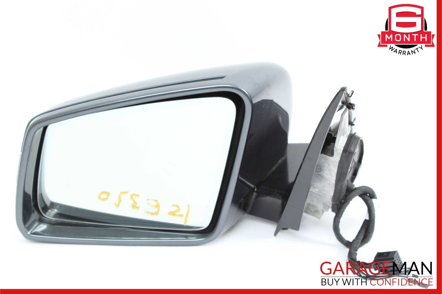 10-13 Mercedes W212 E350 E550 Front Left Side Mirror Door Rear View Silver OEM