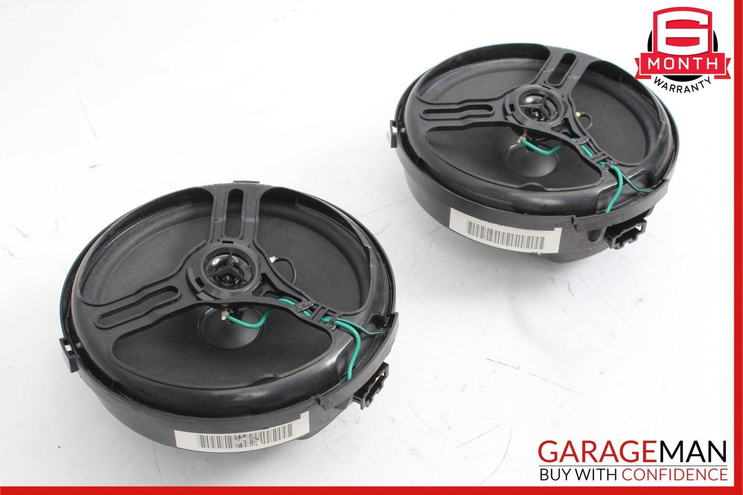 08-15 Mercedes X204 GLK350 C300 Rear Right & Left Door Sound Speakers Set of 2