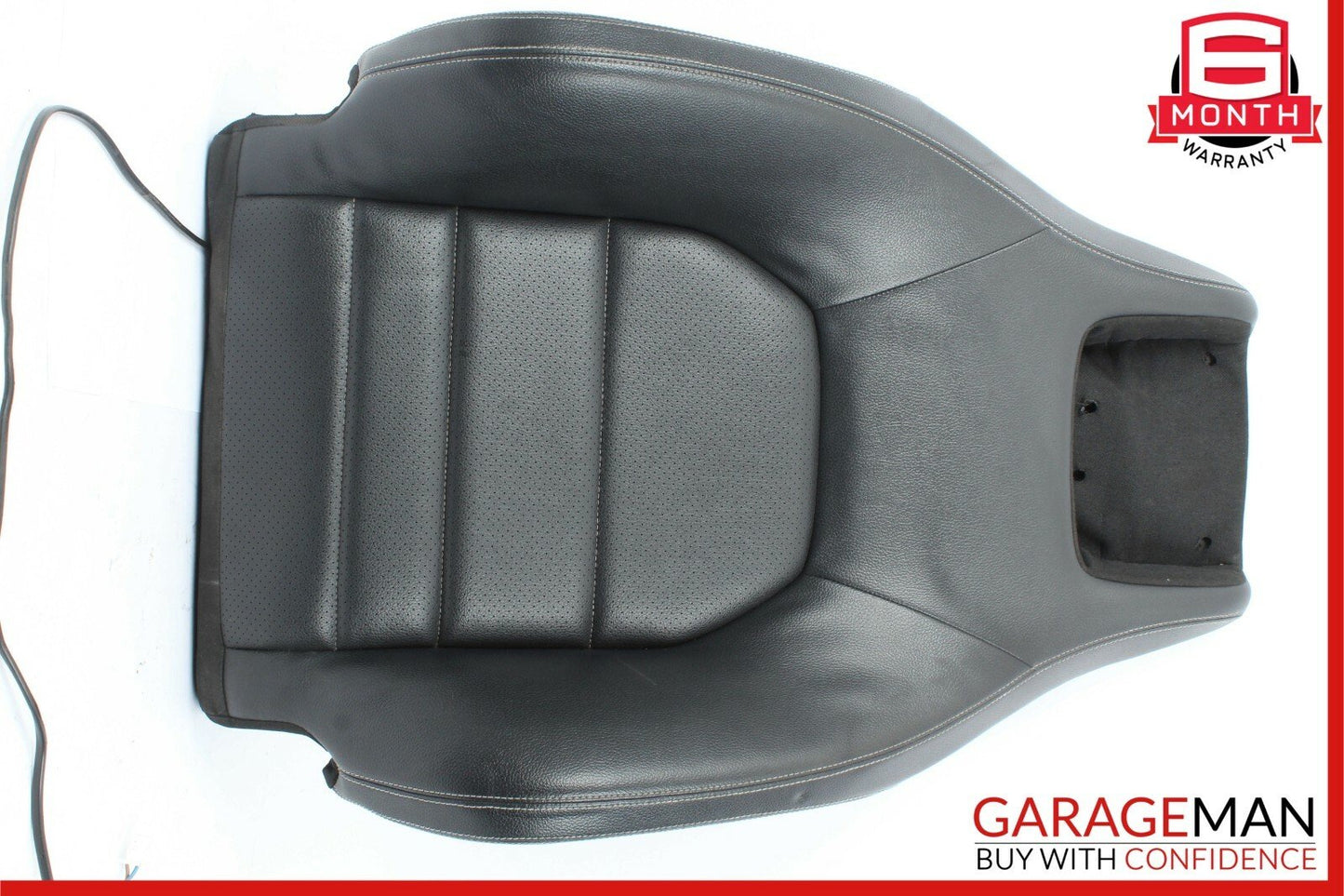 10-17 Mercedes E350 C250 Coupe Front Right Side Top Upper Seat Cushion Black